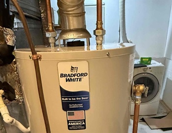 Leaking Water Heater Replaced in Brooklyn Park